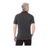Men's ACADIA Short Sleeve Polo Standard | Heather Dark Charcoal | XL | 1-color Apparel Digital Transfer | IMPACT, CHEST, Horizontal, - Centered on Front across chest below placket | 10.00 Inches × 8.00 Inches