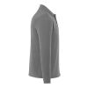 Men's MORI Long Sleeve Polo Steel Grey | S