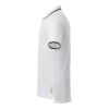 Men's LIMESTONE Roots73 SS Polo Standard | White-Black | XL | No Imprint | not available | not available
