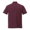 Men's KINPORT SS Stand Collar Polo Maroon Heather | 3XL