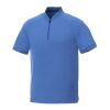 Men's KINPORT SS Stand Collar Polo Standard | Blue | L | No Imprint | not available | not available