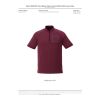 Men's KINPORT SS Stand Collar Polo Standard | Maroon | M | No Imprint | not available | not available