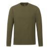 Men's Organic Cotton Longsleeve Tee Standard | Olive | XL | No Imprint | not available | not available