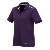 Women's Albula SS Polo Standard | Dark Plum-White | L | No Imprint | not available | not available