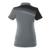 Women's PRATER Short Sleeve Polo Standard | Steel Grey-Black | XS | No Imprint | not available | not available