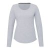 SOMOTO Eco Long Sleeve Tee - Women's Standard | Heather Grey | XS | No Imprint | not available | not available