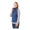 Women's NASAK Hybrid Softshell Vest Standard | Metro Blue-Black Smoke Heather | 2XL | No Imprint | not available | not available