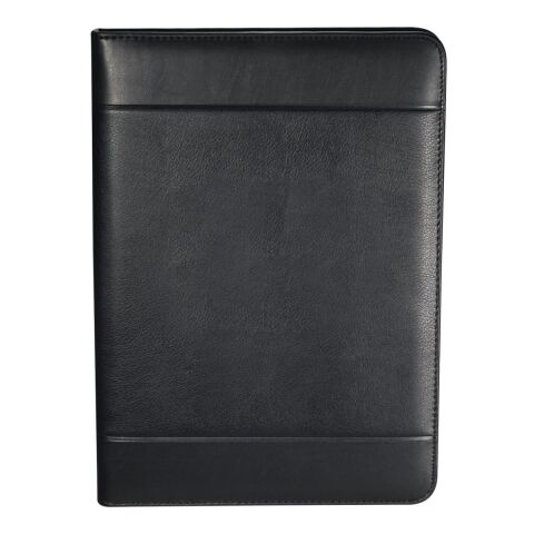 Windsor Impressions Zippered Padfolio Black | No Imprint | not available | not available