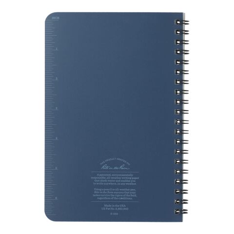 4.6” x 7” Rite in the Rain Side Spiral Notebook Blue