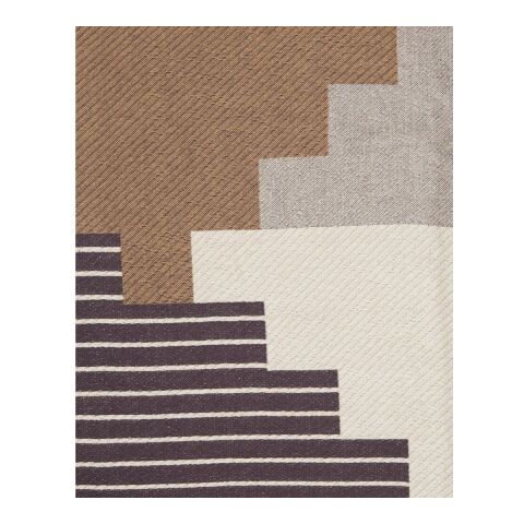 tentree Organic Cotton Peaks Woven Blanket Gray | No Imprint | not available | not available