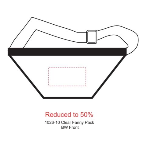 Clear Fanny Pack Black | No Imprint | not available | not available