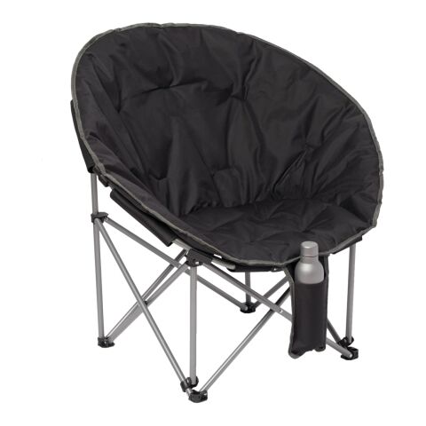 Folding Moon Chair (400lb Capacity) Black | No Imprint | not available | not available