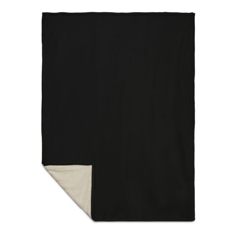 Fleece-Sherpa Blanket Black | No Imprint | not available | not available