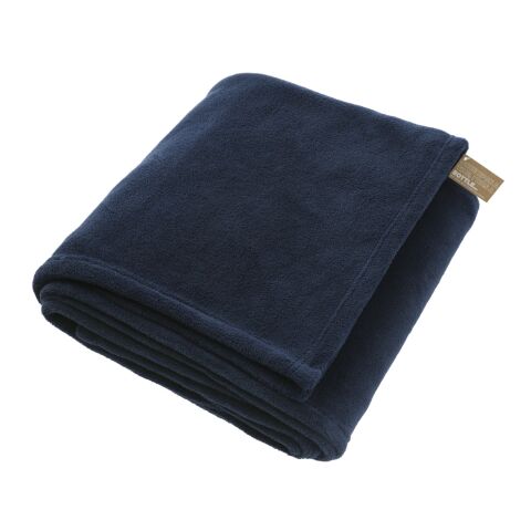 Recycled PET Oversized Coral Fleece Blanket Navy | No Imprint | not available | not available
