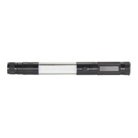 Telescopic Magnetic COB LED Flashlight w/Sidelight Standard | Black | No Imprint | not available | not available