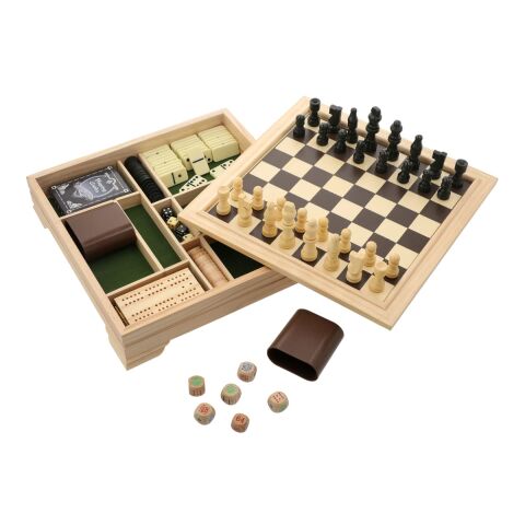 Lifestyle 7-in-1 Desktop Game Set Wood | No Imprint | not available | not available