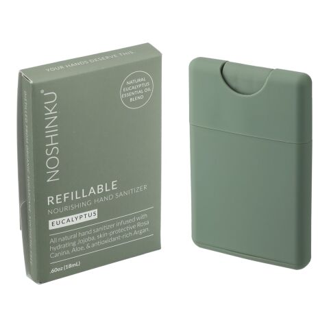 0.6oz Noshinku Refillable Pocket Hand Sanitizer Green