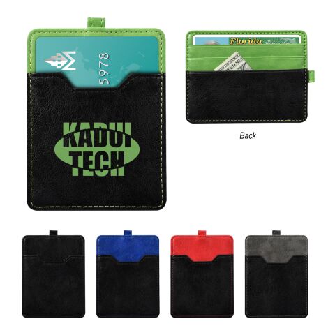 Leatherette Card Wallet Black | No Imprint | not available | not available