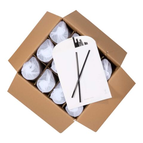 Pinnacle Recycled Travel Tumbler with Straw 40oz Standard | Black | No Imprint | not available | not available