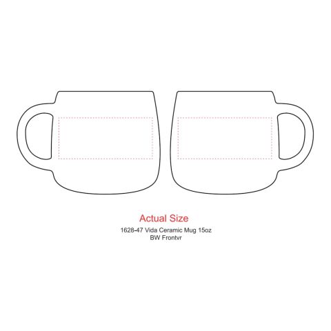 Vida Ceramic Mug 15oz Black | No Imprint | not available | not available