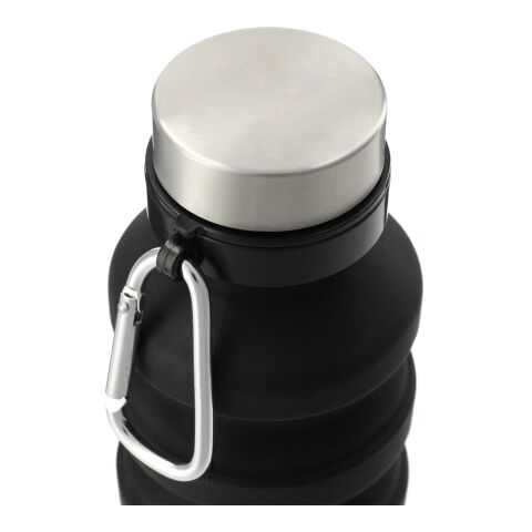 Zigoo Silicone Collapsible Bottle 18oz Standard | Black | No Imprint | not available