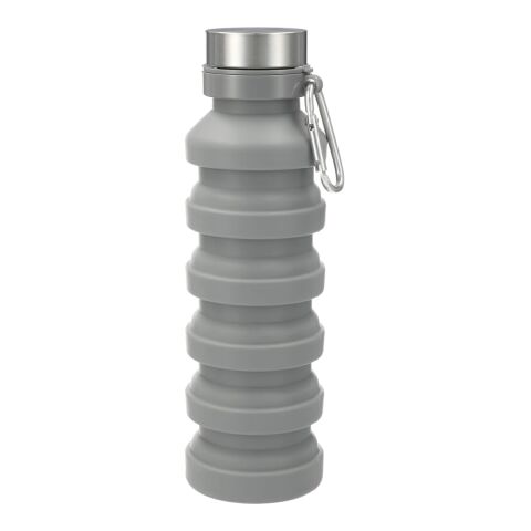 Zigoo Silicone Collapsible Bottle 18oz Standard | Gray | No Imprint | not available