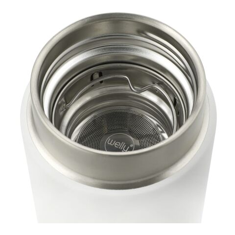 Welly® Traveler Copper Vacuum Bottle 18oz Standard | White | No Imprint | not available | not available