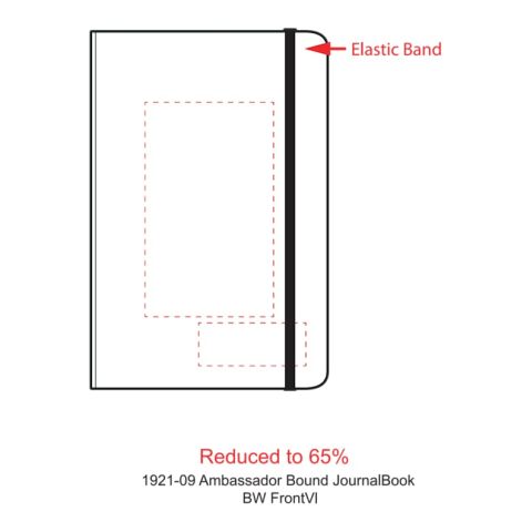 5.5&quot; x 8.5&quot; Ambassador Bound JournalBook® Navy | No Imprint | not available | not available