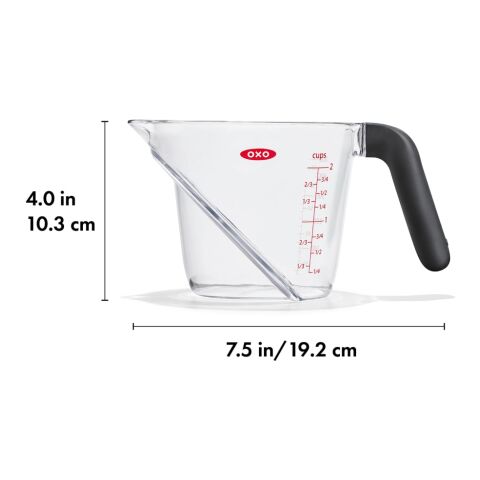 OXO 2-Cup Angled Measuring Cup Clear | No Imprint | not available | not available