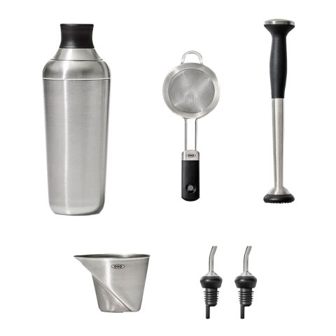 OXO SteeL 6-piece Barware Set Dark Gray | No Imprint | not available | not available