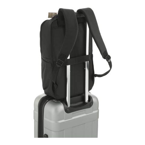 Tranzip Recycled 17&quot; Computer Backpack Black | No Imprint | not available | not available