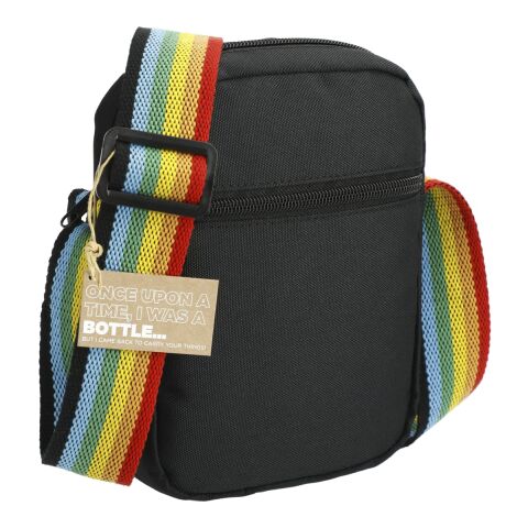 Rainbow RPET Crossbody Tote Black | No Imprint | not available | not available