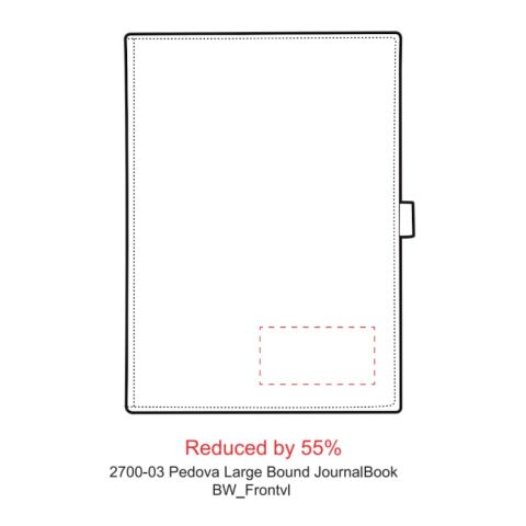 7" x 10" Pedova™ Large Bound JournalBook® Terra Cotta