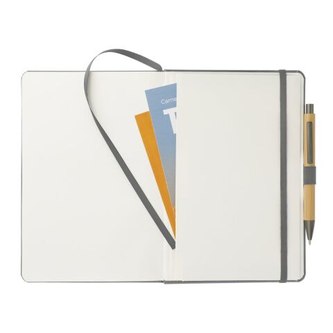 5.75&quot; x 8.5&quot; Pedova™ Pocket Bound JournalBook® Gray | No Imprint | not available | not available