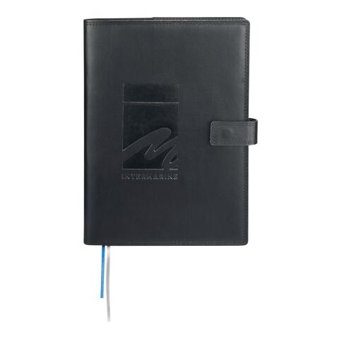 7&quot; x 10&quot; Uptown Refillable Leather JournalBook® Black | No Imprint | not available | not available