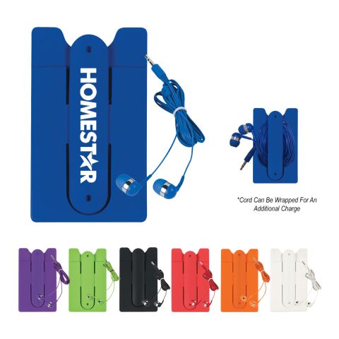 Phone Wallet With Earbuds Orange | No Imprint | not available | not available