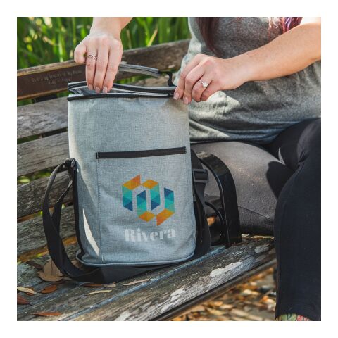 Gather Round Heathered Cooler Bag Gray | No Imprint | not available | not available