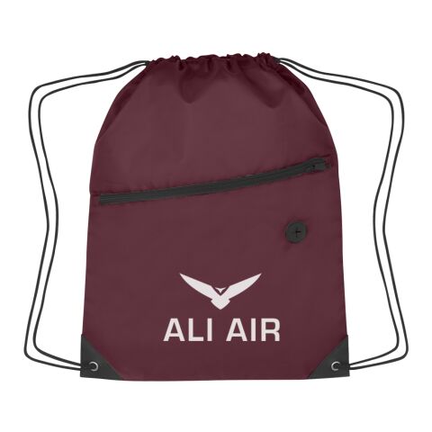 Hit Sports Pack With Front Zipper Maroon | No Imprint | not available | not available