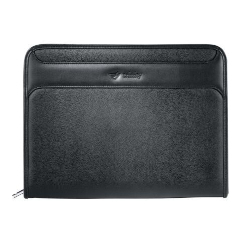 Burke Zippered Padfolio Black | No Imprint | not available | not available