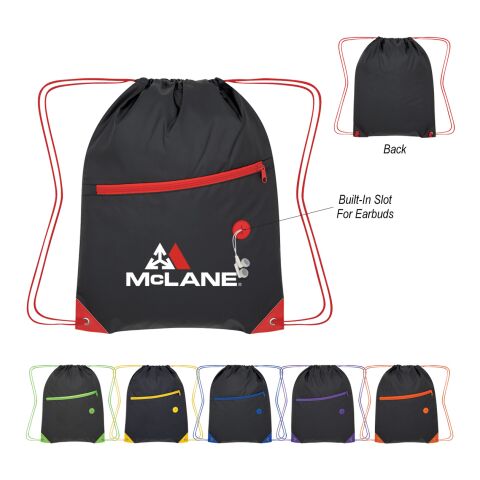 Color Pop Drawstring Bag Red | No Imprint | not available | not available