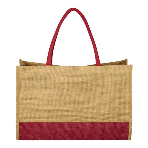Jute Box Tote Bag Natural with Forest | No Imprint | not available | not available