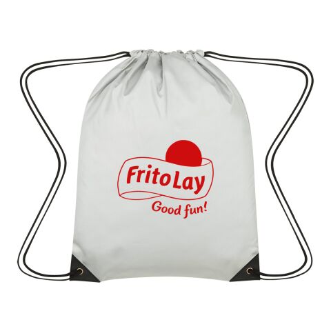 Celestial Reflective Drawstring Bag Silver | No Imprint | not available | not available