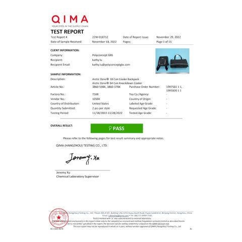 Arctic Zone® 18 Can Cooler Backpack Standard | Black | No Imprint | not available | not available