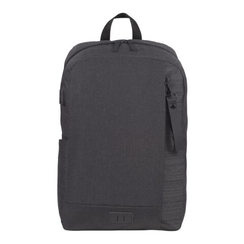 NBN Whitby Slim 15" Computer Backpack w/ USB Port Charcoal