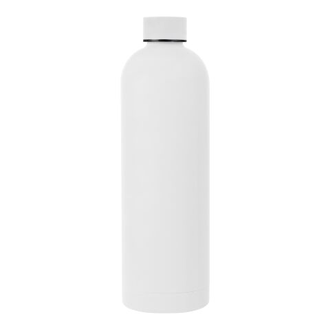 33 Oz. Viviane Stainless Steel Bottle With Bamboo Lid White | No Imprint | not available | not available