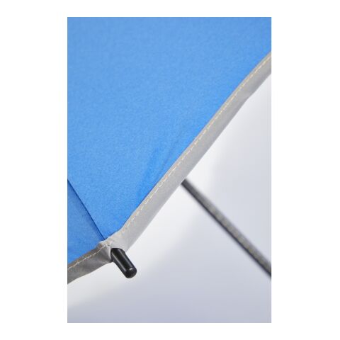 62&quot; RPET Golf Umbrella w/ Reflective Trim Royal Blue | No Imprint | not available | not available