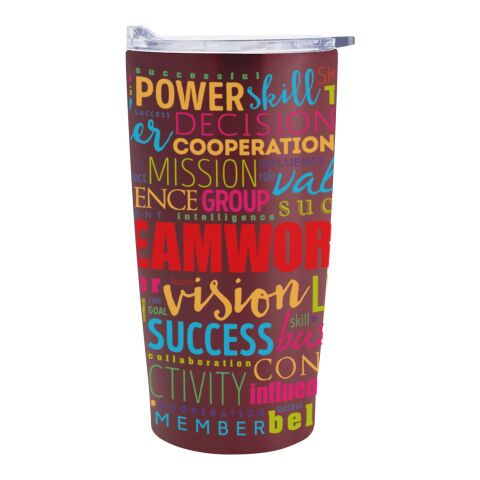 20 Oz. Himalayan Tumbler With Custom Window Box Maroon