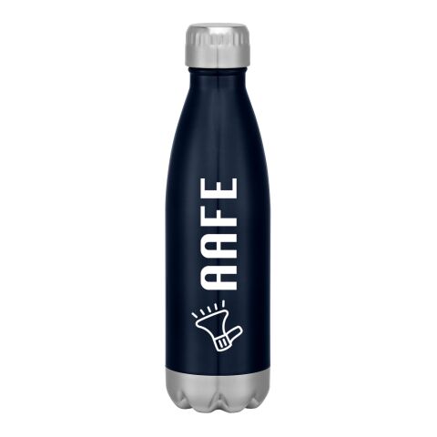 16 Oz. Full Color Swiggy Stainless Steel Bottle With Custom Window Box Navy Blue | No Imprint | not available | not available