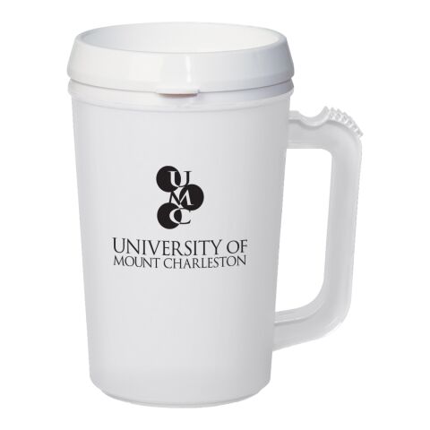 22 Oz. Thermo Insulated Mug White Lid | No Imprint | not available | not available