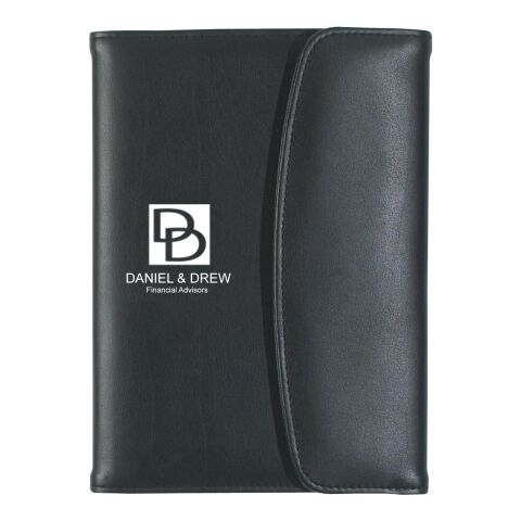Leather Look 5&quot; x 7&quot; Portfolio Black | No Imprint | not available | not available